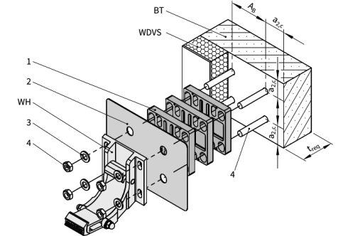 Awning Gutter Bracket