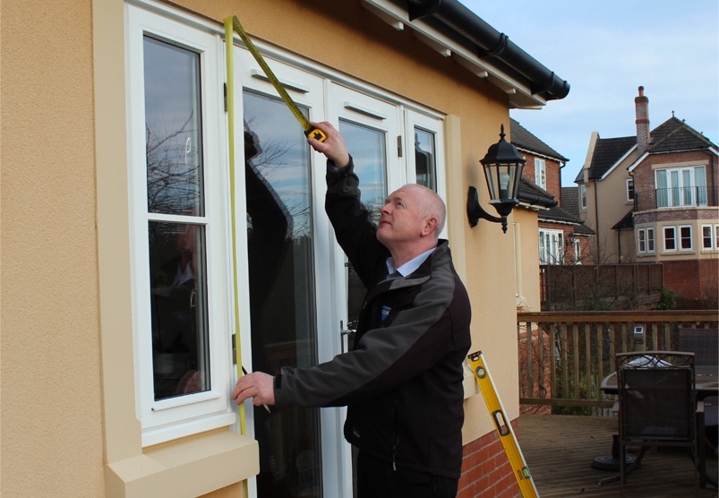 Awning Surveyor Measuring