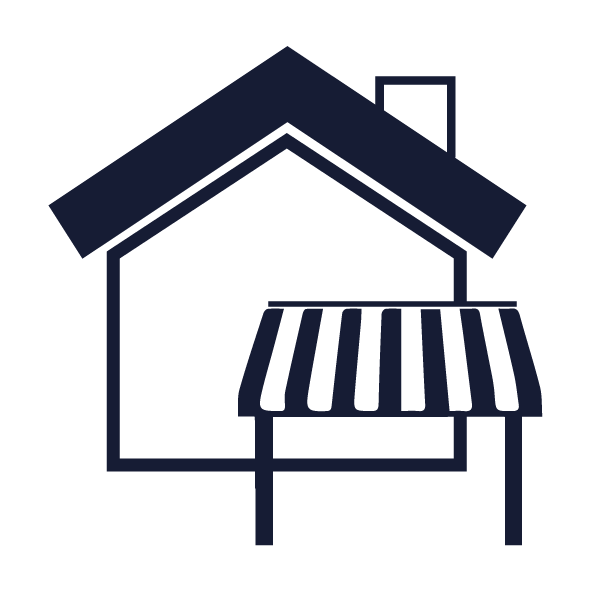 Freestanding Awning Icon