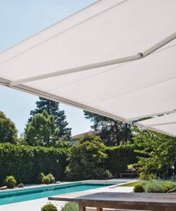 Markilux 1600 Awning White Fabric