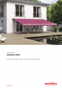 Markilux 5010 Sales Manual Cover