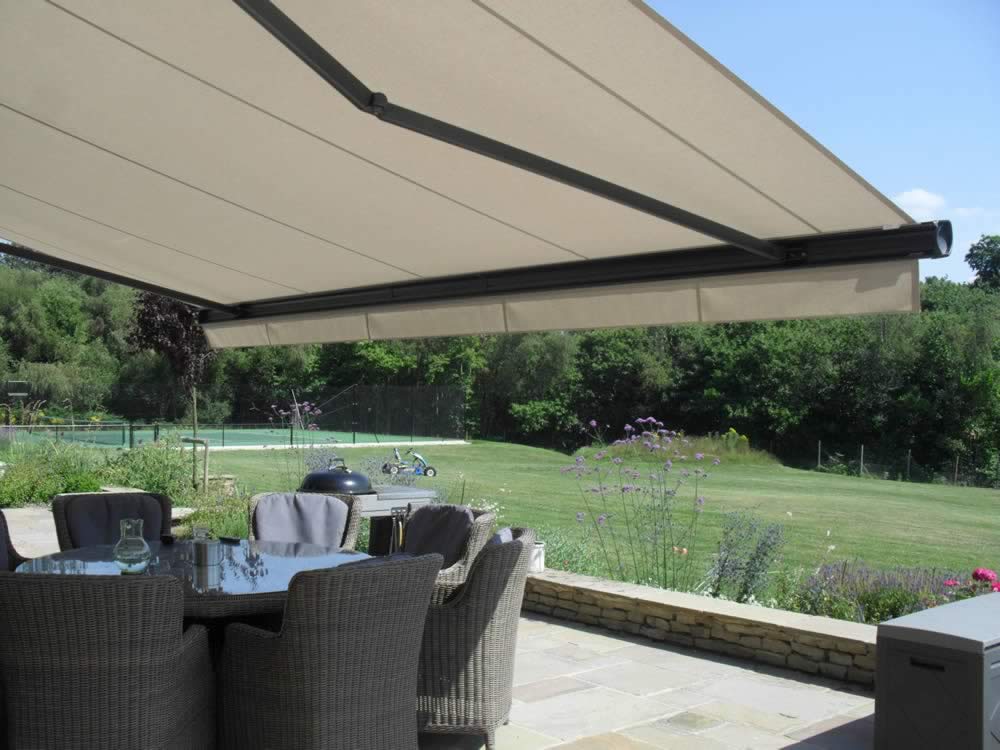 Markilux 6000 Awning Over Seating Area