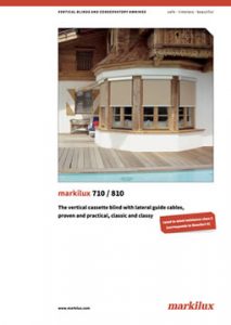 Markilux 710 810 Manual Cover