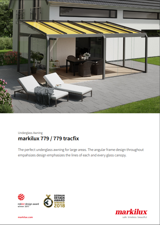 Markilux 779 Brochure Cover
