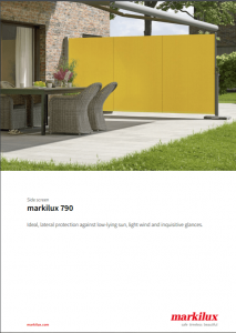 Markilux 790 Manual Cover