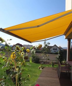 Markilux 990 Wall Mounted Awning on Patio