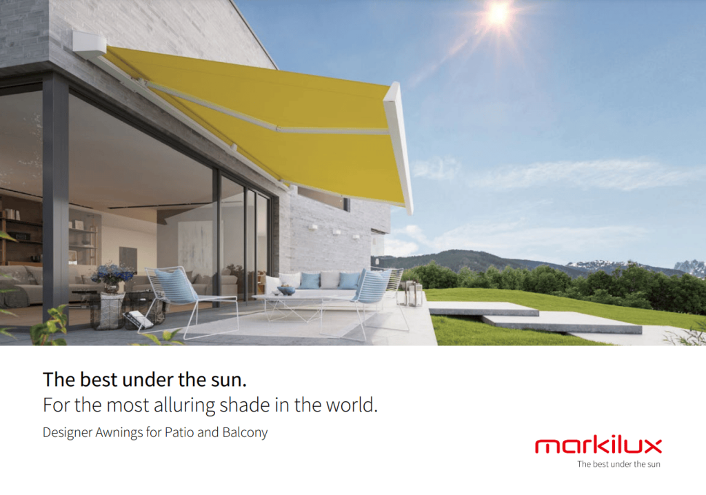 Markilux Patio Awning Brochure