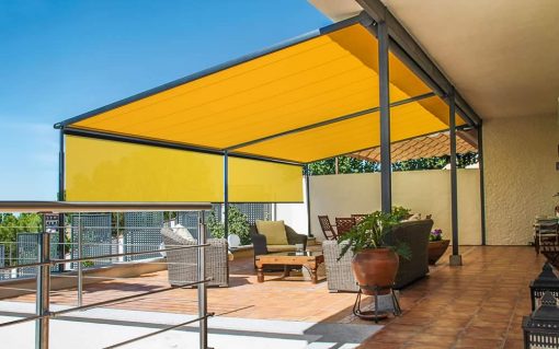 Markilux Pergola Awning on Roof Terrace