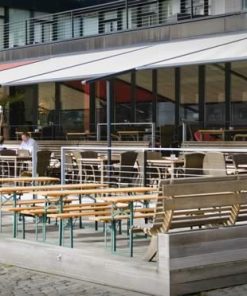 Markilux Pergola Awning Comercial Application