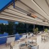 Markilux Pergola Stretch Awning with LED Lighting and Heaters