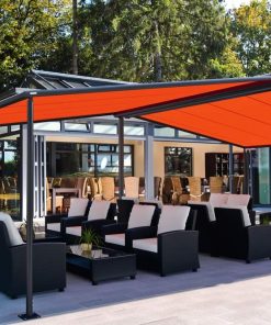 Markilux Syncra Awning Covering Large Area
