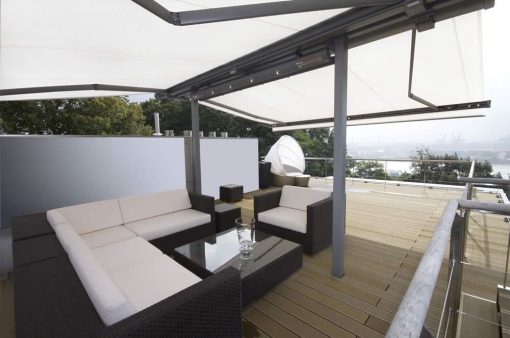 Markilux Syncra Awning in Outdoor Living Space