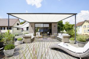 Markilux Pergola Awnings on Terrace