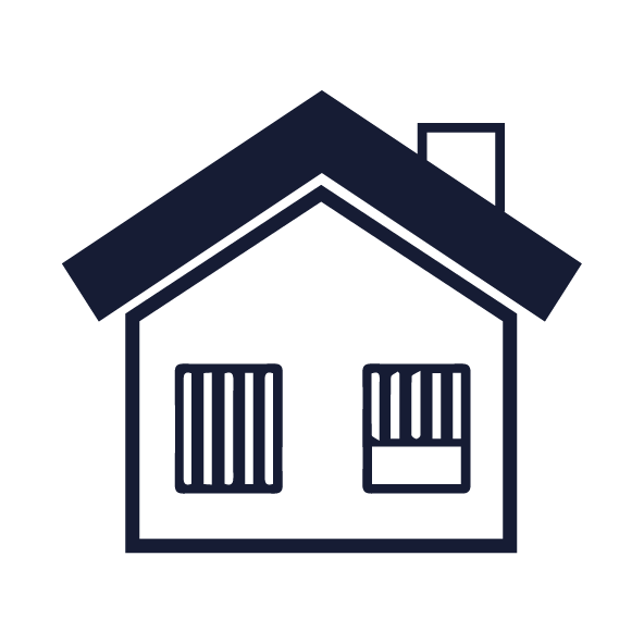 Vertical Awnings Icon