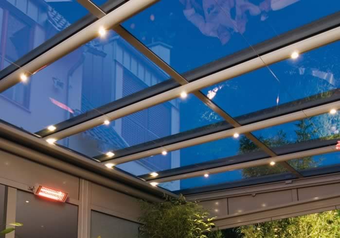 Weinor Glasoase Lighting Bars