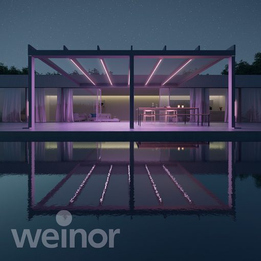 Weinor Terrazza Pure with LED Lighting