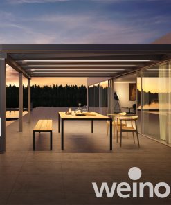 Weinor Terrazza Pure in the Evening