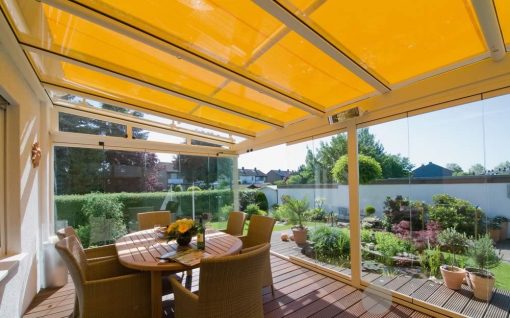 Weinor WGM Conservatory Awning Yellow