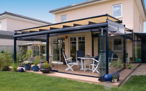 Weinor WGM Awning on Glass Room