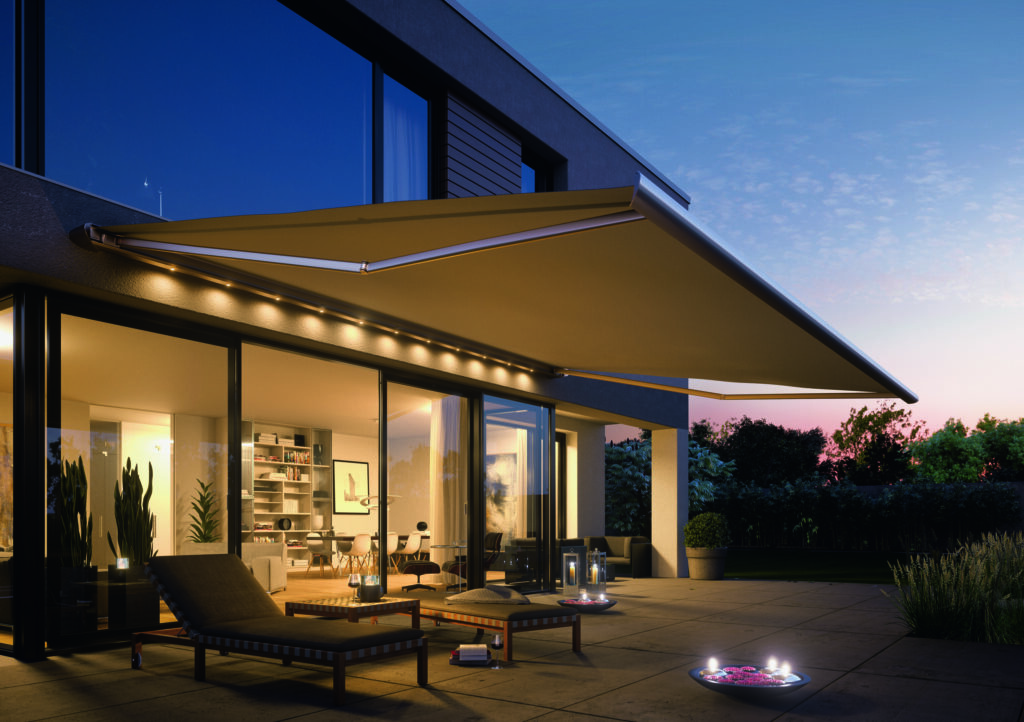 Weinor Zenara Awning with Lighting