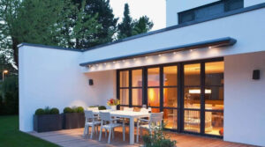 Weinor Zenara Awning with Lighting - Retracted